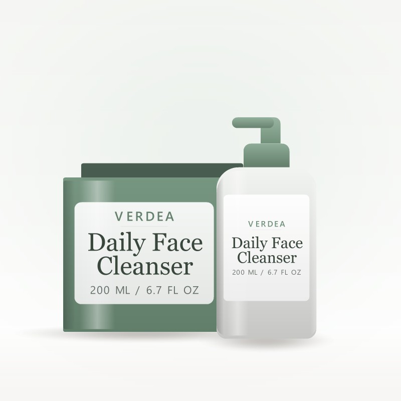 Daily Face Cleanser by Verdea Naturals - with carton