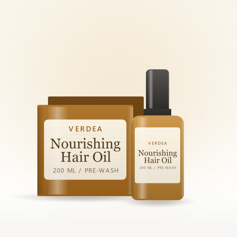 Nourishing Hair Oil by Verdea Naturals - with carton